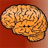 The quiz's badge: an orange brain.